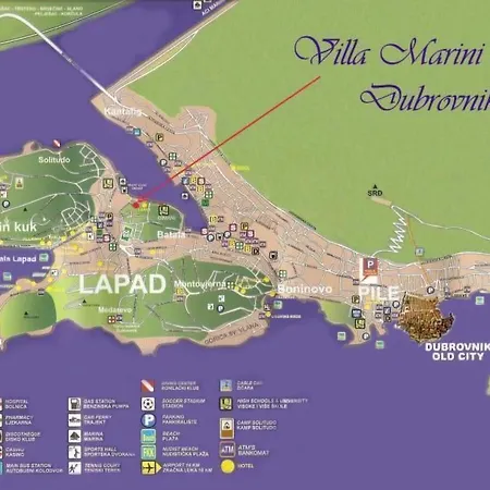 Apartment Elegante Ferienvilla Marini Dvori By Interhome